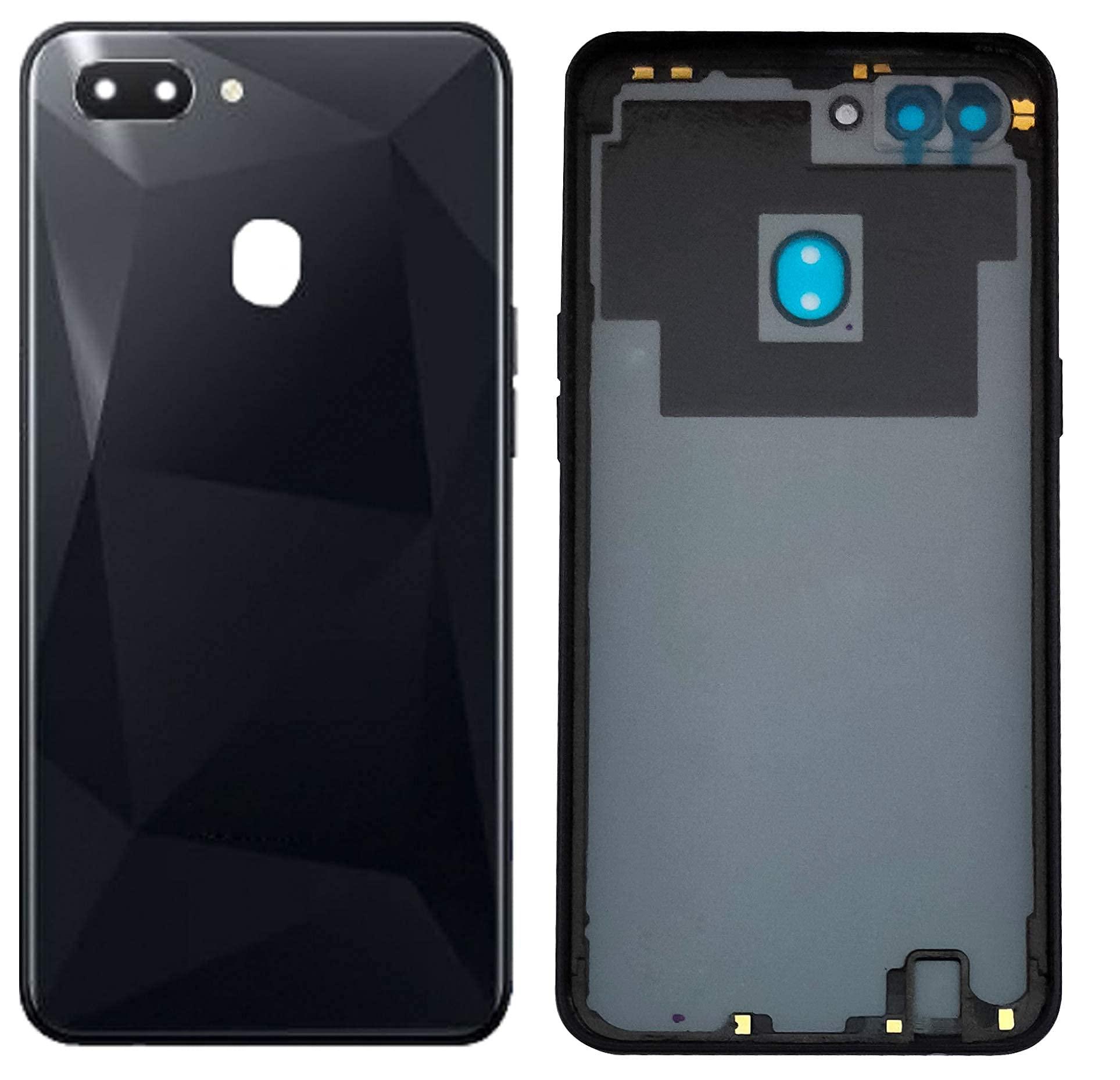 Back Glass Panel for Realme 2 Black - EGFix Back Glass Panel for Realme 2 Black - EGFix